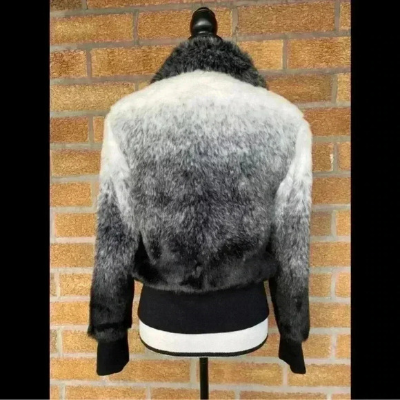 Sam edelman ombre faux fur coat Sz small - Picture 8 of 12